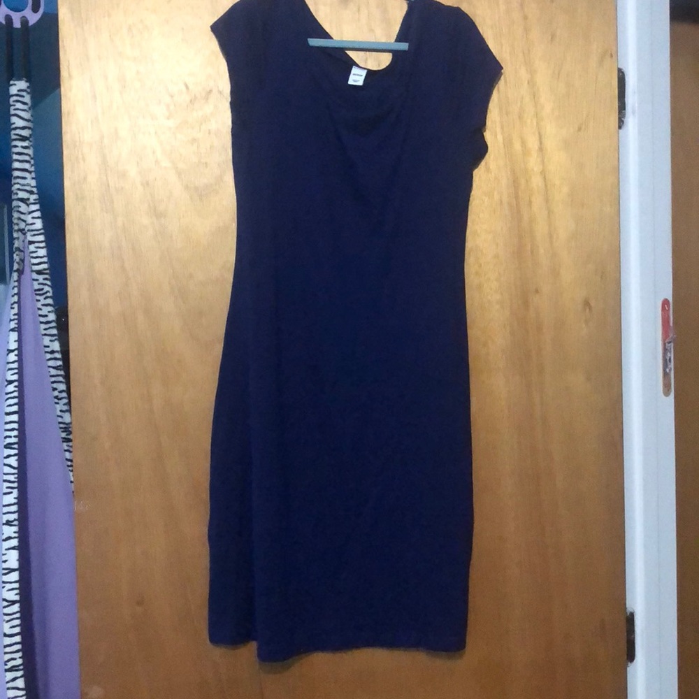 NWOT Old navy Blue Short Sleeve dress XS